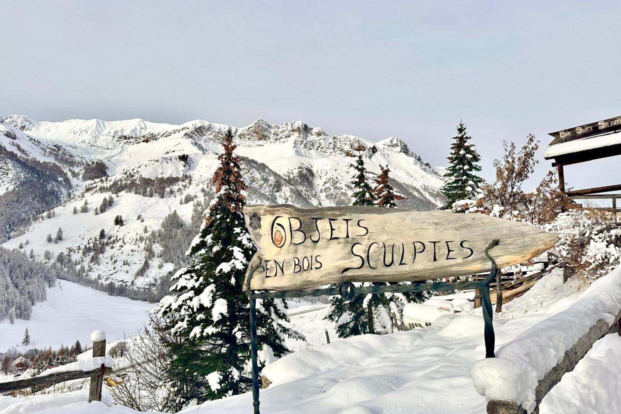Casa-La Lobio Foot Of The Slopes Breathtaking Views 4P Lägenhet Saint-Vérand Exteriör bild