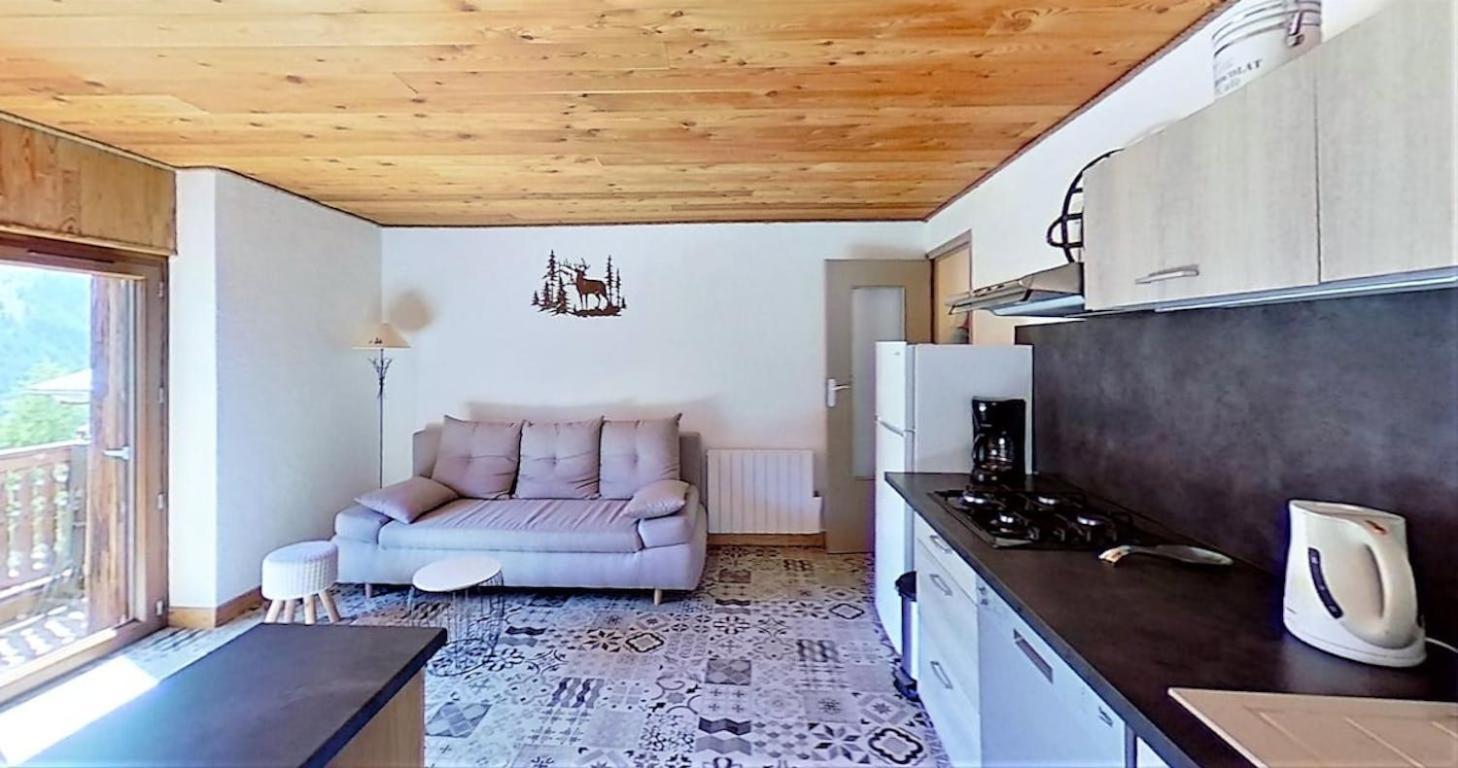 Casa-La Lobio Foot Of The Slopes Breathtaking Views 4P Lägenhet Saint-Vérand Exteriör bild