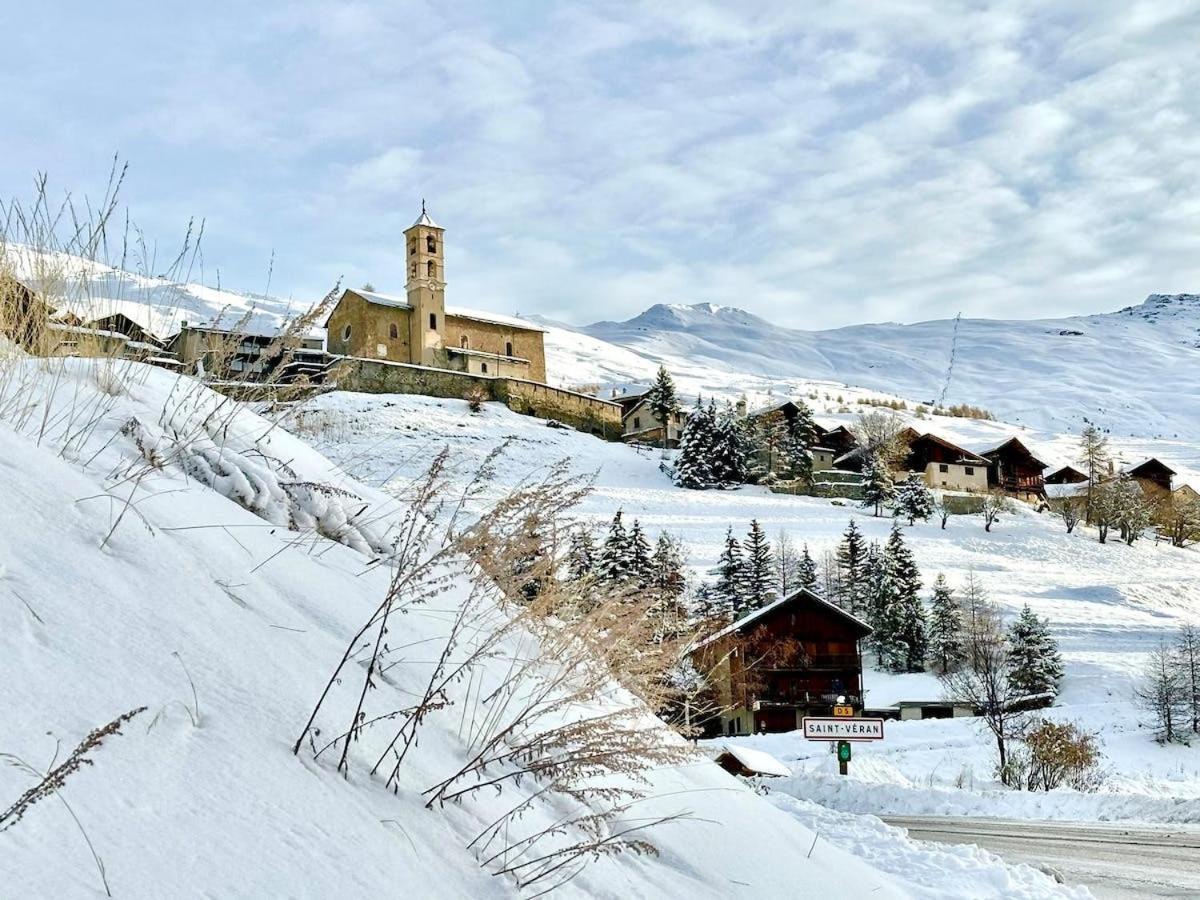 Casa-La Lobio Foot Of The Slopes Breathtaking Views 4P Lägenhet Saint-Vérand Exteriör bild